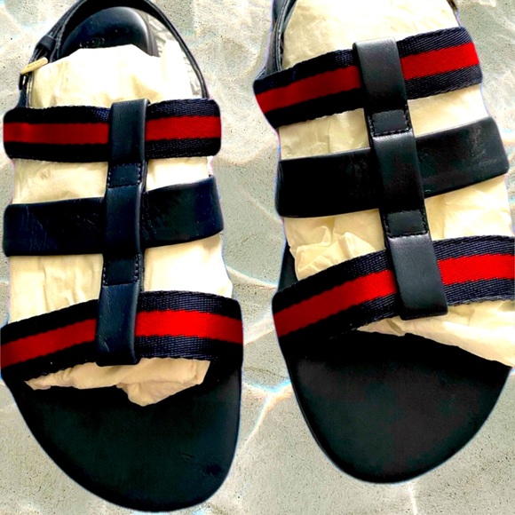 Gucci Other - Authentic Girls Gucci Sandals size 1.5 USA  size 33 EU